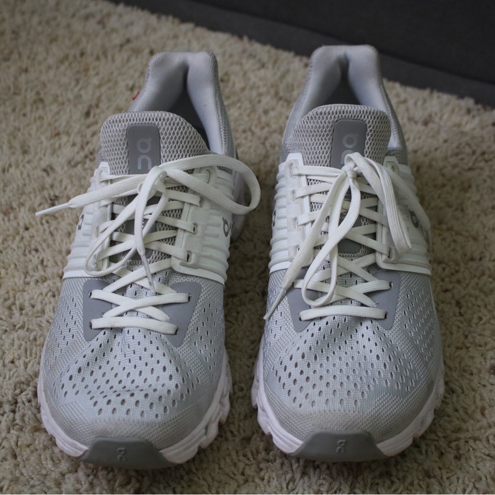 Women’s On Cloudswift 2.0 Glacier White Gray Running Cloud Shoes size US W9